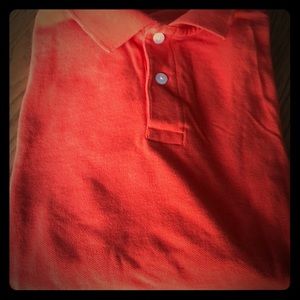 Boys orange polo